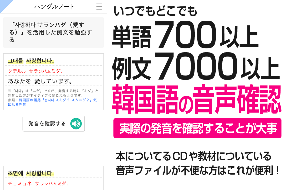 【特典3】7000を超える例文の音声