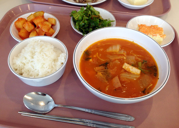 韓国の学食