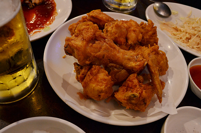 韓国のチキン