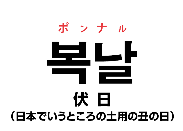 「복날 伏日」にサムゲタンを食べる。 [韓国版・土用の丑の日]