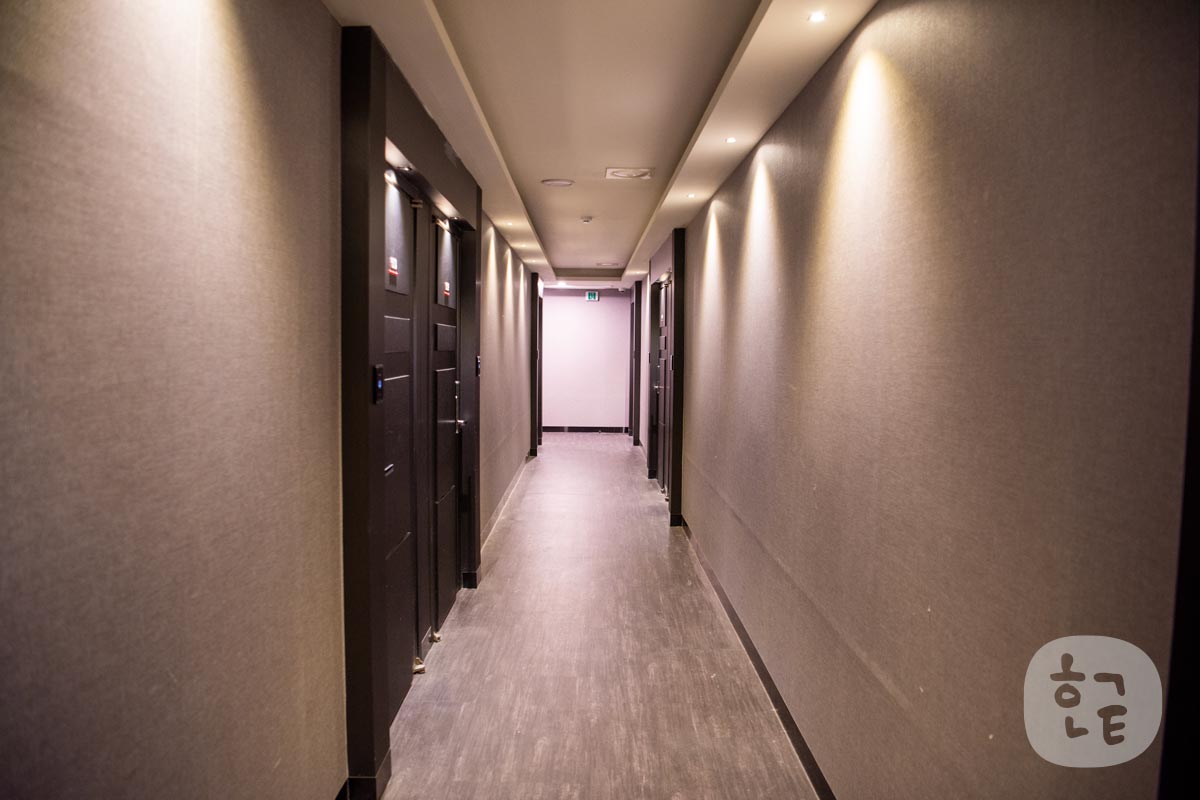 通路も綺麗