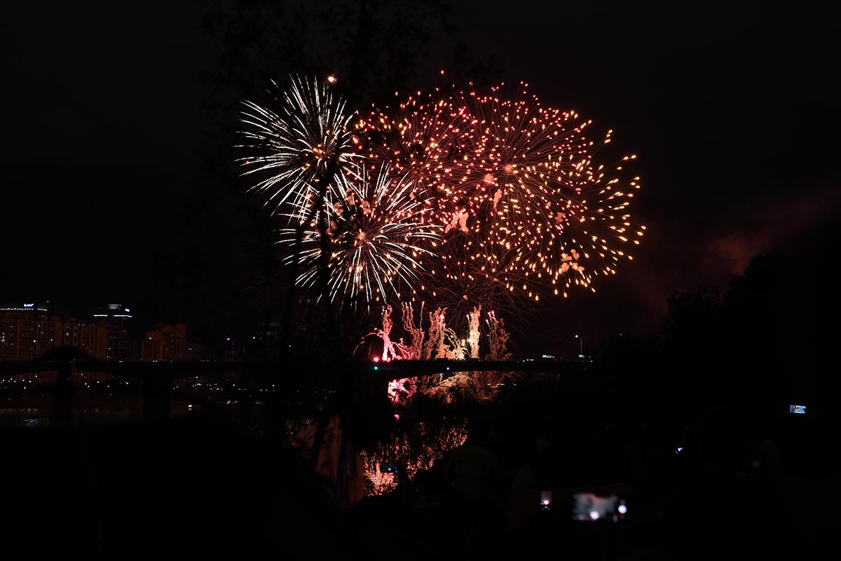 ソウル世界花火祭り！花火大会の開始！